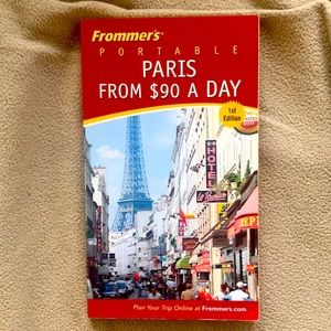 Bundle a book for Free with purchase Paris From $90 A Day